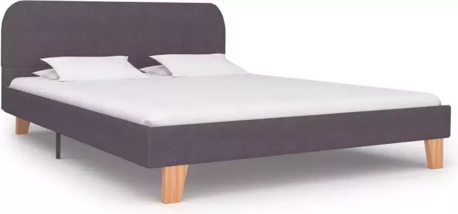 Medina Bedframe stof taupe 140x200 cm