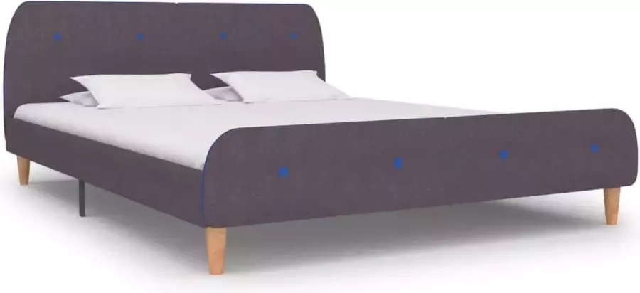 Medina Bedframe stof taupe 160x200 cm