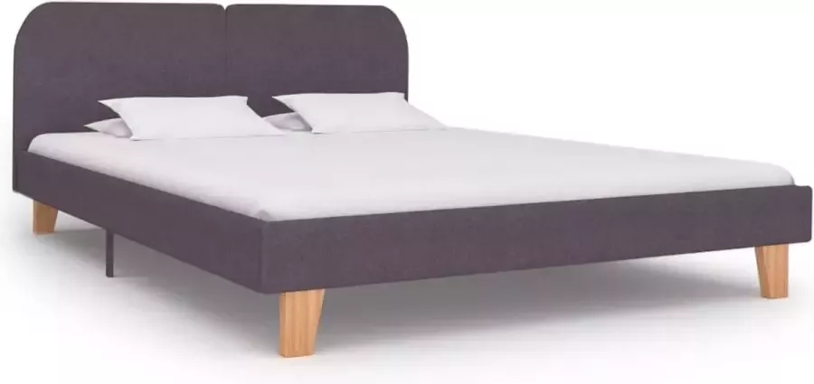 Medina Bedframe stof taupe 160x200 cm