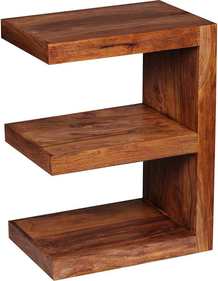 Medina bijzettafel E-vormig Koffietafel Salontafels Sheesham hout