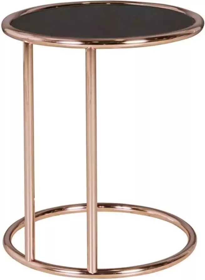 Medina Bijzettafel Hout Beige Bijzettafels Hout 50 x 50 x 30 cm