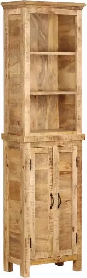 Medina Boekenkast 50x30x180 cm massief mangohout