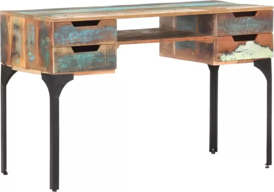 Medina Bureau 118x48x75 cm massief gerecycled hout