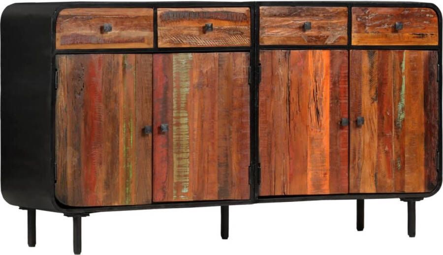 medina Dressoir 140x35x76 cm massief gerecycled hout