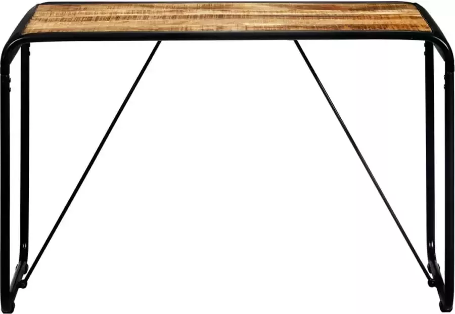 Medina Eettafel 118x60x76 cm massief ruw mangohout