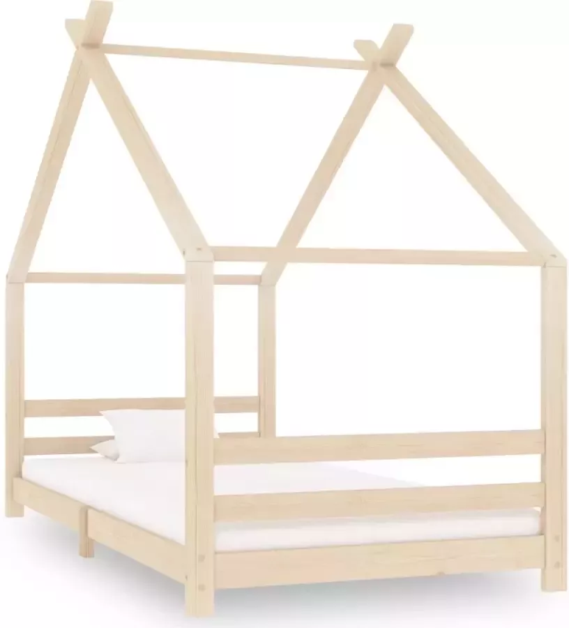 Medina Kinderbedframe massief grenenhout 90x200 cm
