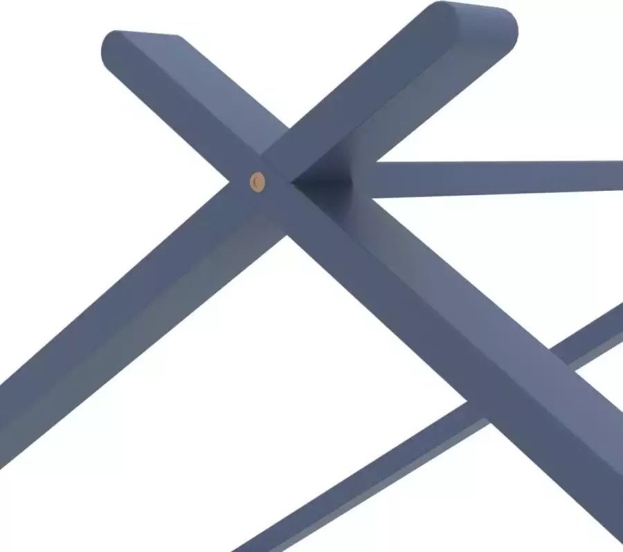 Medina Kinderbedframe massief grenenhout grijs 90x200 cm