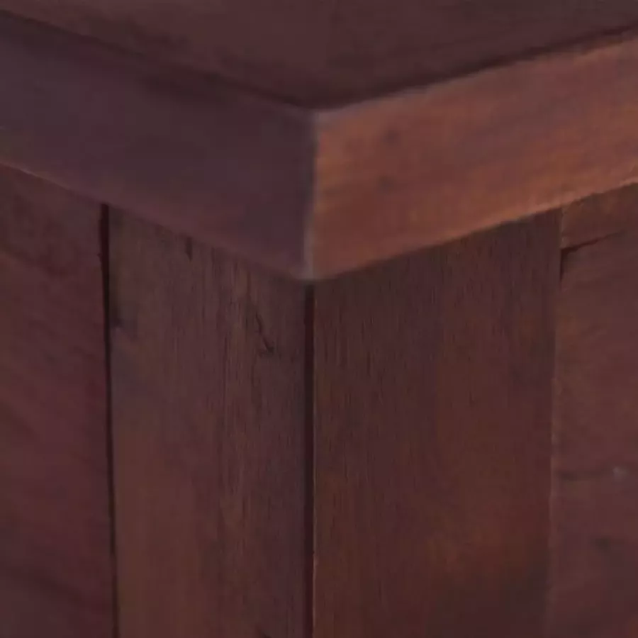 Medina Salontafel 100x50x30 cm massief mahoniehout klassiek bruin