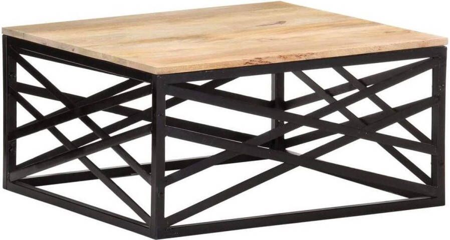 Medina Salontafel 68x68x35 cm massief mangohout