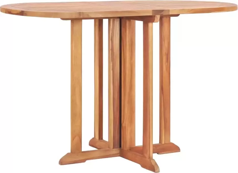 medina Tuintafel inklapbaar 120x70x75 cm massief teakhout