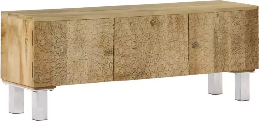 Medina Tv-meubel 118x30x45 cm massief mangohout