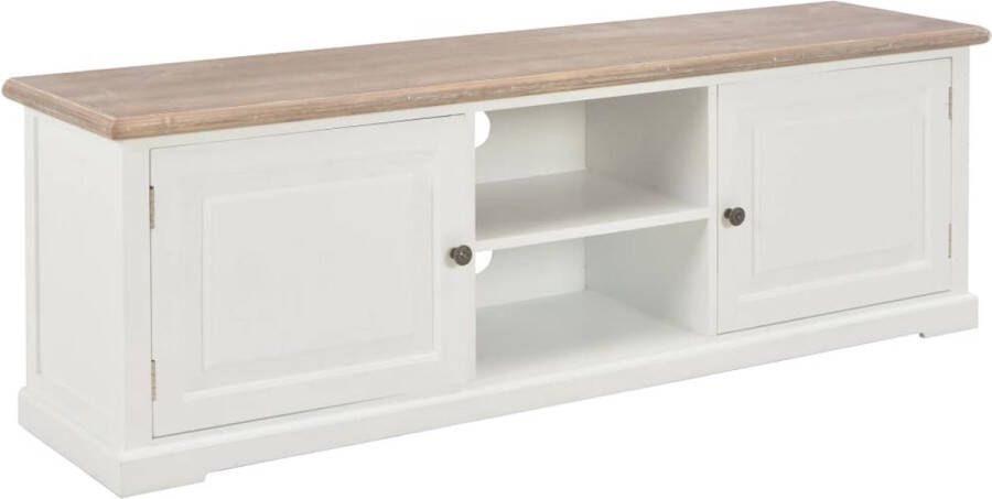 medina Tv-meubel 120x30x40 cm hout wit