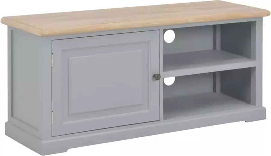 Medina Tv-meubel 90x30x40 cm hout grijs