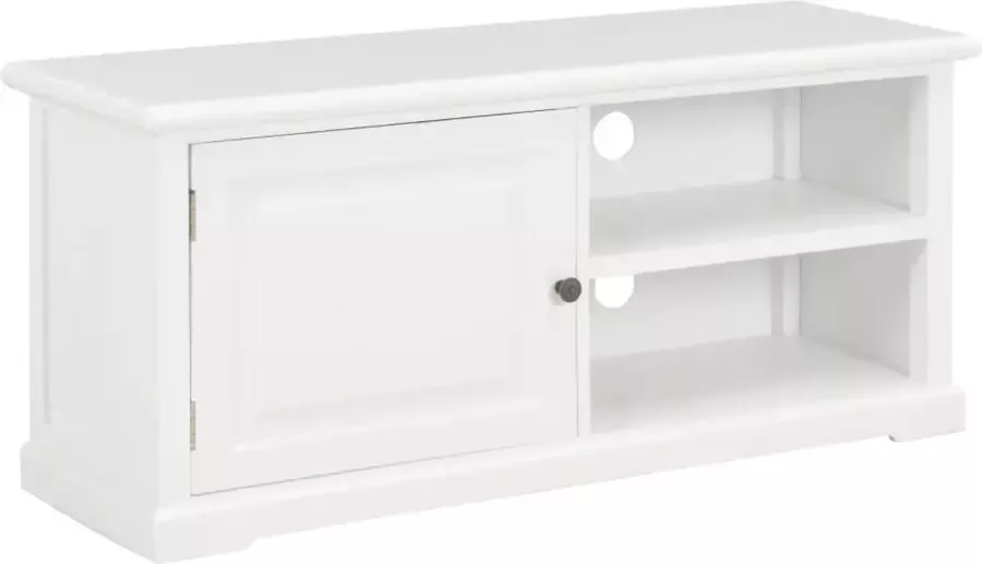 Medina Tv-meubel 90x30x40 cm hout wit
