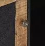 Medina Tv-meubel 90x30x40 cm ruw mangohout - Thumbnail 1