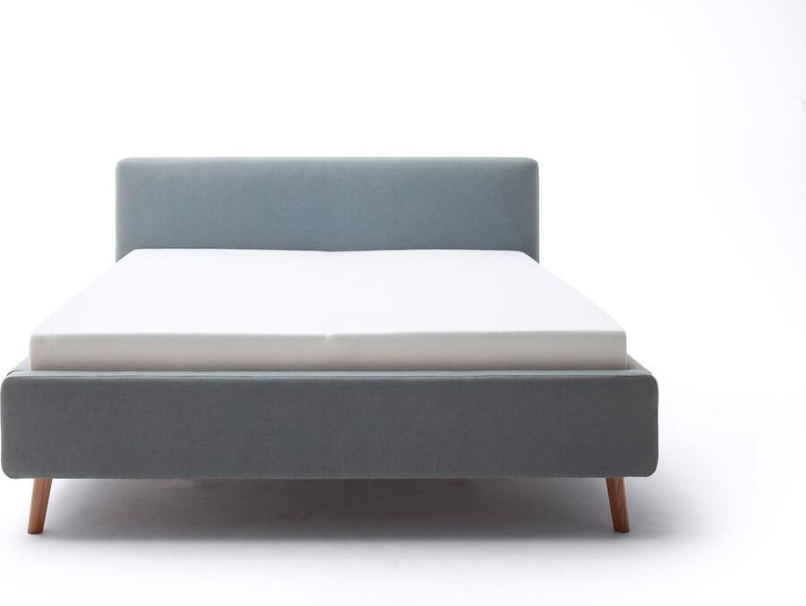 Meise EMOB Tweepersoonsbed Tony 180x200cm met opbergruimte ijsblauw Gestoffeerde tweepersoonsbedden Blauw Polyester Gestoffeerde tweepersoonsbedden Tweepersoons Normaal bed Op voorraad - Foto 12
