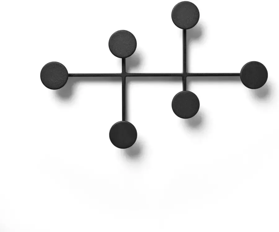 Menu Afteroom Wandkapstok 37x24cm Metaal Zwart - Foto 2