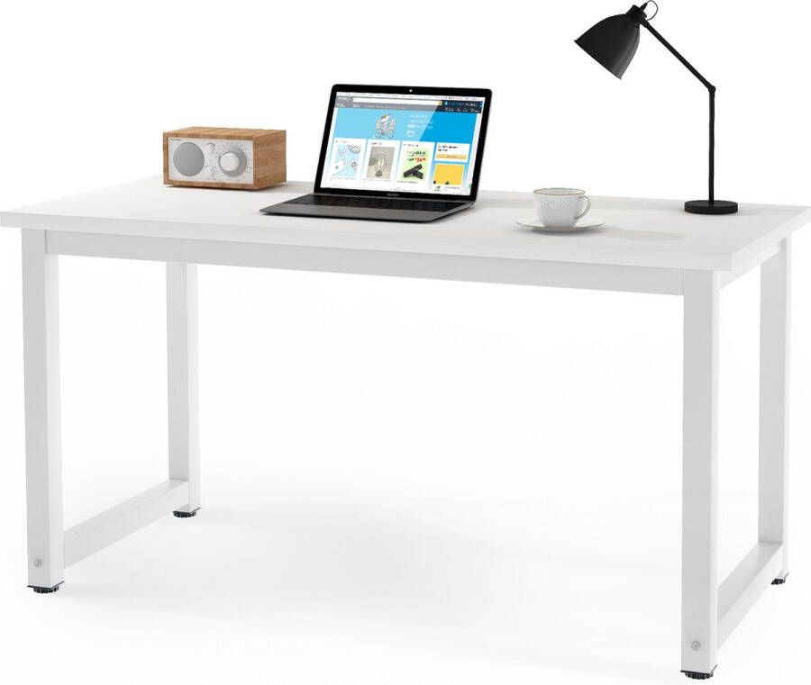 Merax Bureau 120 x 60 cm Computertafel Tafel Wit