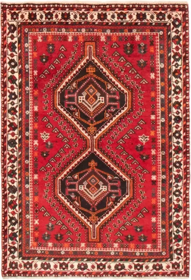 Meridianus Anatolian Vintage Turkije Rood Tapijt Handgemaakt