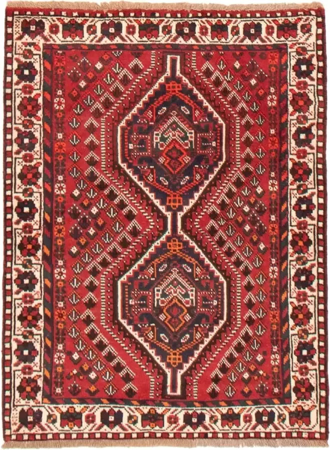 Meridianus Anatolian Vintage Turkije Rood Tapijt Handgemaakt