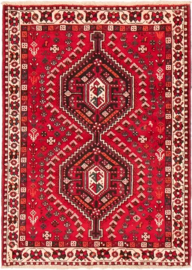Meridianus Anatolian Vintage Turkije Rood Tapijt Handgemaakt