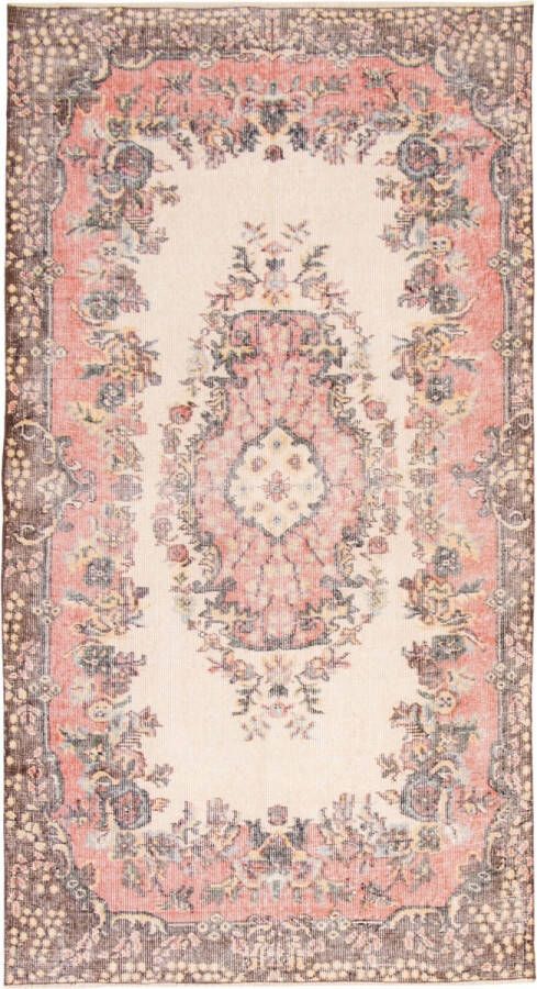 Meridianus Antalya Vintage Turkije Ivoor Tapijt Handgemaakt - Foto 2