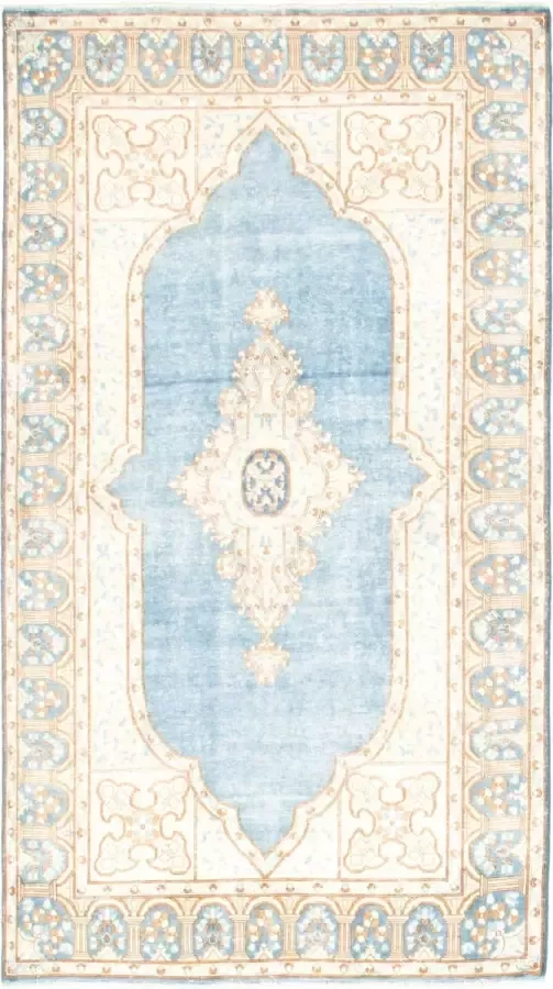 Meridianus Authentic-Turkish Turkije Blauw Tapijt Handgemaakt