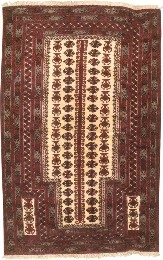 Meridianus Authentic-Turkish Turkije Rood Tapijt Handgemaakt