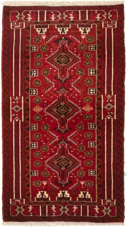 Meridianus Authentic-Turkish Turkije Rood Tapijt Handgemaakt