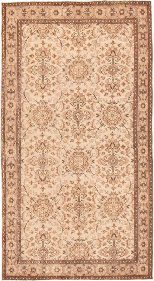 Meridianus Melis Vintage Turkije Ivoor Tapijt Handgemaakt - Foto 2