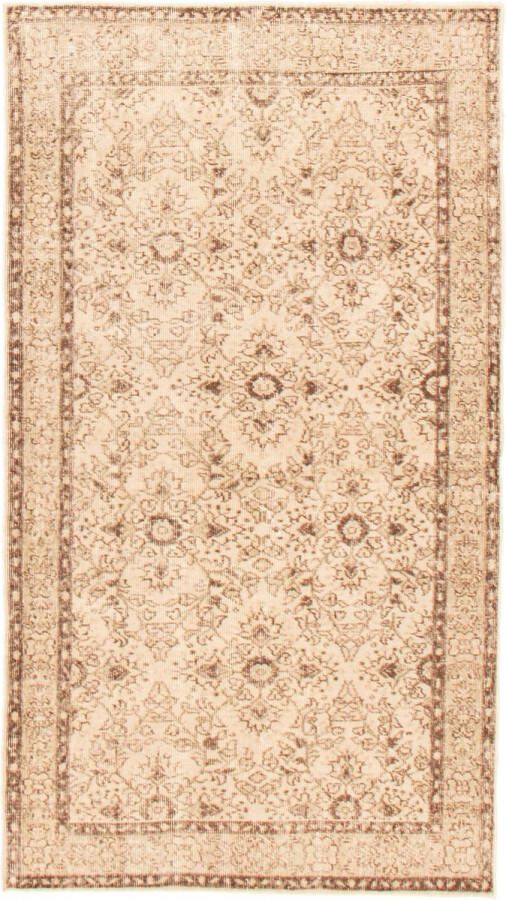 Meridianus Melis Vintage Turkije Ivoor Tapijt Handgemaakt - Foto 2