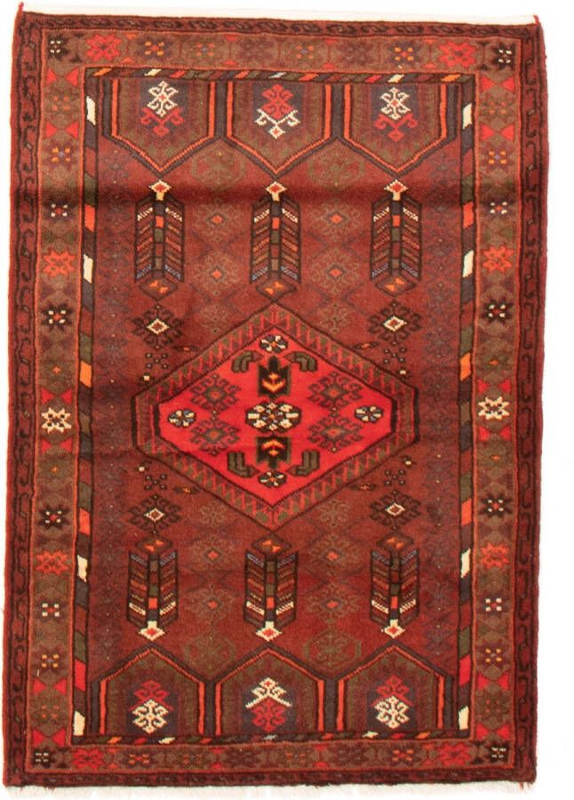 Meridianus Melis Vintage Turkije Rood Tapijt Handgemaakt