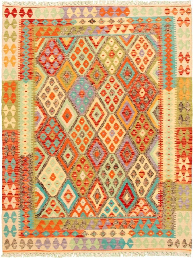 Meridianus Sivas Turkije Multi Kelim Vloerkleed Handgemaakt