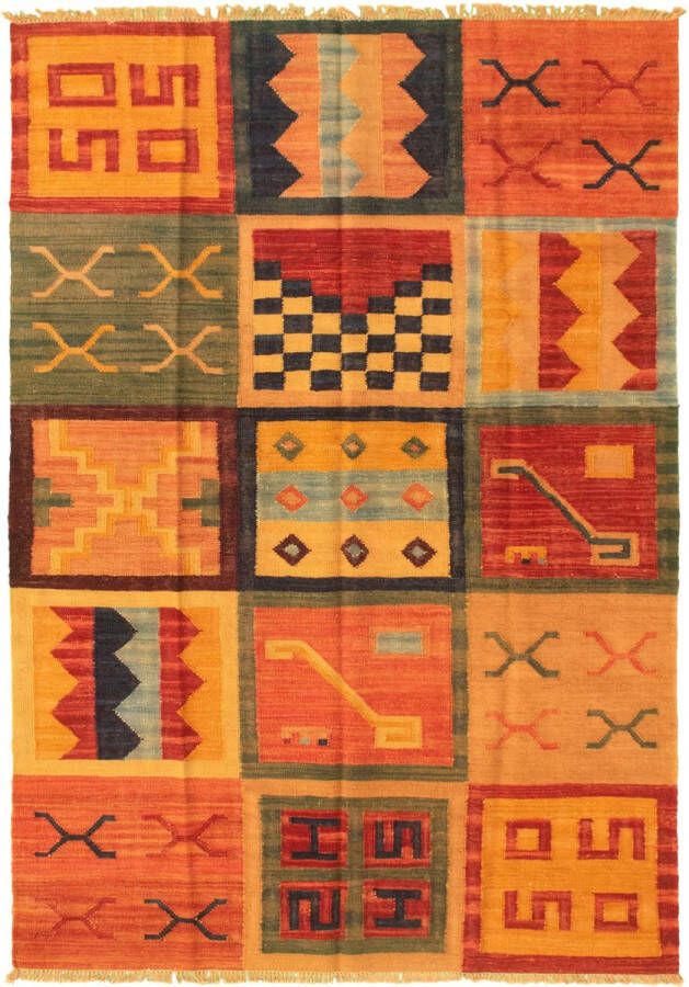 Meridianus Sundance Turkije Ivoor Kelim Vloerkleed Handgemaakt