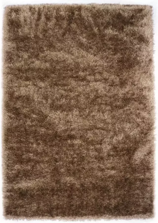 Merinos Hoogpolig Vloerkleed Met Glittergaren Beige-120 x 170 cm - Foto 9