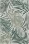 Merinos Vloerkleed Voor Binnen en Buiten Groen Crème-120 x 170 cm - Thumbnail 2