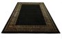 Merinos Neoklassieke Vloerkleed Craft Deluxe 23401-975 Zwart-Goud-160 x 230 cm - Thumbnail 1