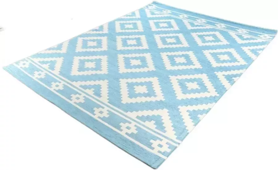 Merinos Oosterse Design Vloerkleed Marakesh Turquoise -120 x 170 cm