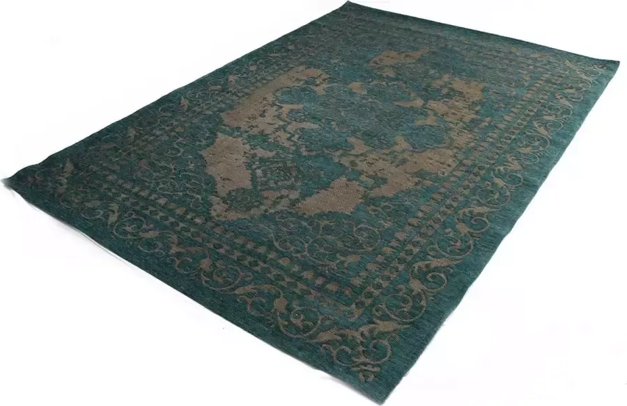 Merinos Vintage Vloerkleed Marakesh Turquoise 120 x 170 cm