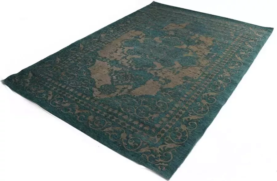 Merinos Vintage Vloerkleed Marakesh Turquoise 135 x 200 cm