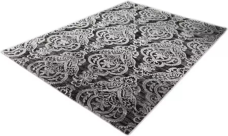 Merinos Vintage Vloerkleed Thema 23014-90 Zwart-200 x 290 cm - Foto 1