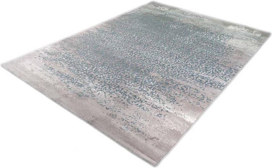 Merinos Vintage Vloerkleed Thema 23016-953 Grijs-Blauw-120 x 170 cm