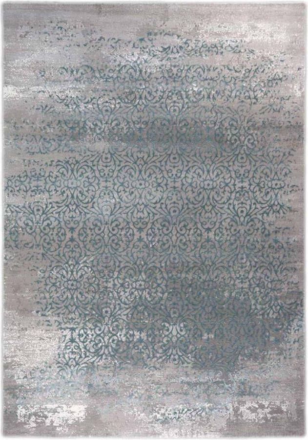 Merinos Vintage Vloerkleed Thema 23016-953 Grijs-Blauw-120 x 170 cm - Foto 7