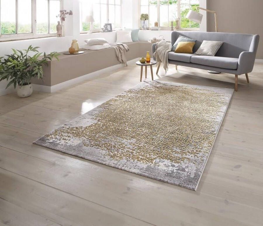 Merinos Vintage Vloerkleed Thema 23016-957 Grijs-120 x 170 cm - Foto 2