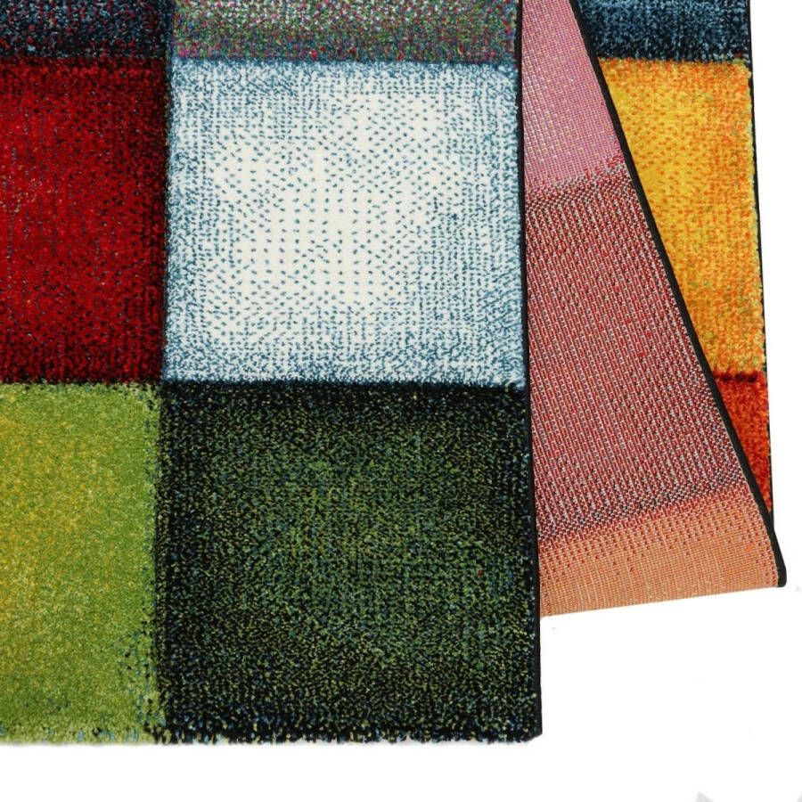 Merinos Vloerkleed Belis 22605 Woonkamer modern kleurrijk laagpolig vloerkleed - Foto 1