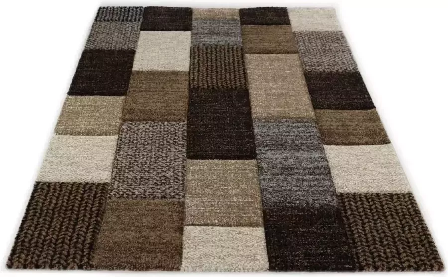 Merinos Vloerkleed Belis Essence 21830-80 Brown-120x170 cm