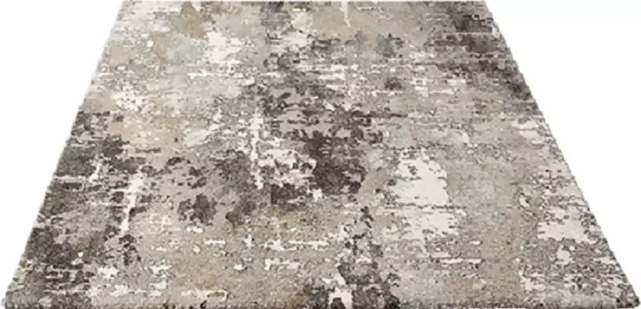 Merinos Vloerkleed Belis Essence Abstract Bruin Grijs-120 x 170 cm