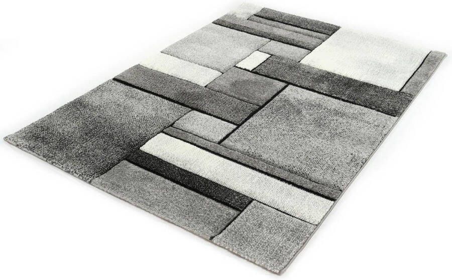 Merinos Vloerkleed Brilliance 661-95 Grey-120x170 cm