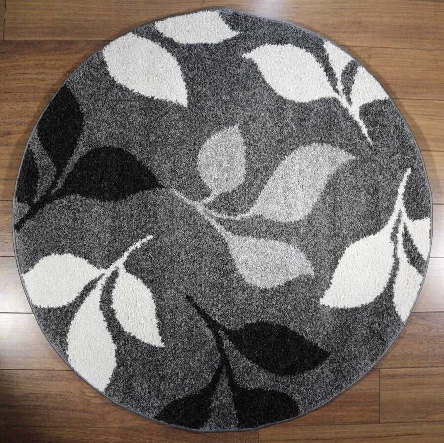 Merinos Vloerkleed Casa 850-195 Grey 120x120 cm-Round