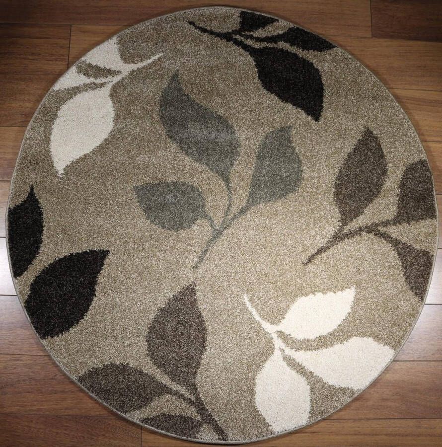 Merinos Vloerkleed Casa 850-70 Beige 160x160 cm-Round